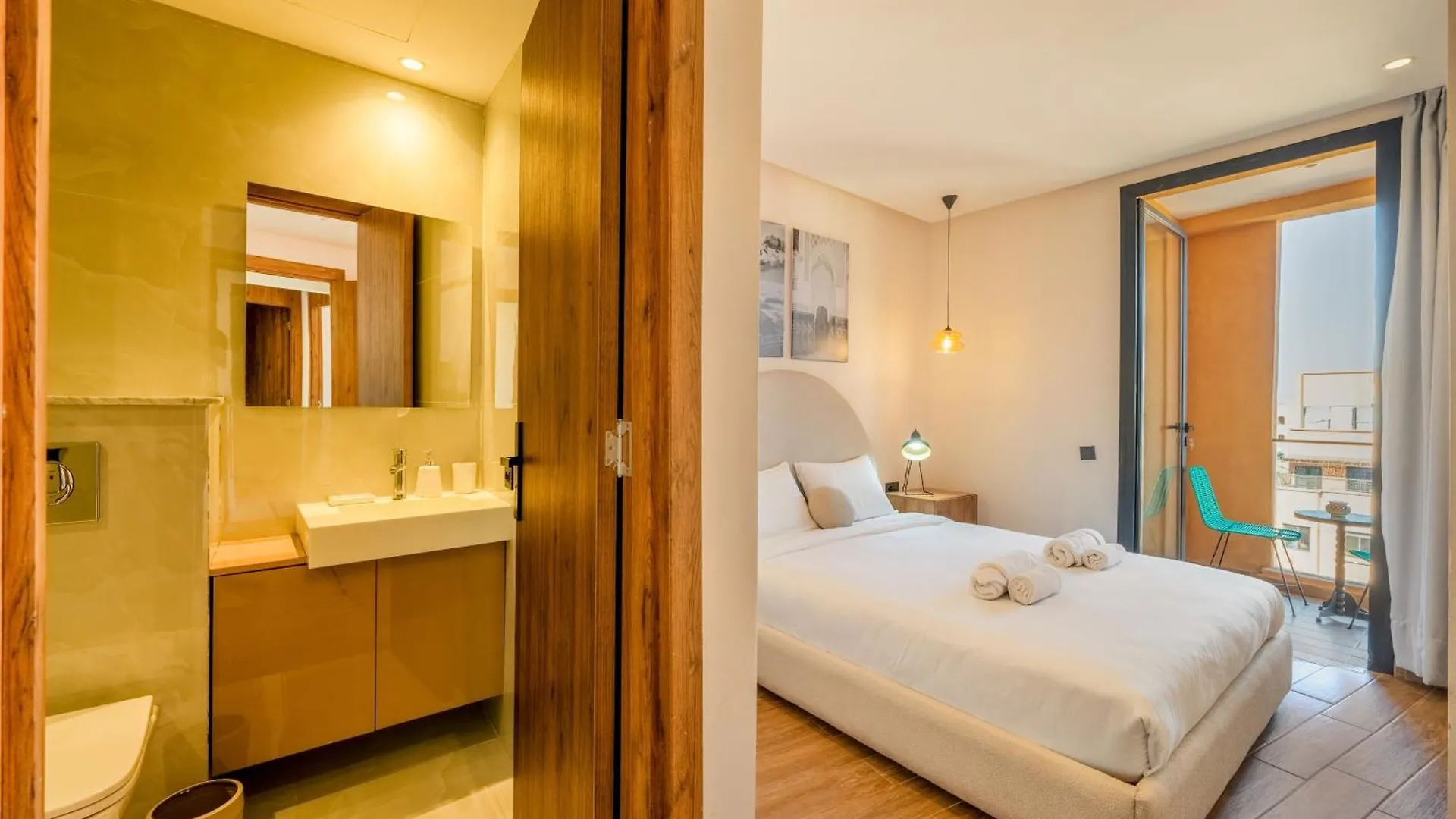 Luxe Urbain - 3 Chambres En Centre-Ville 马拉喀什 公寓