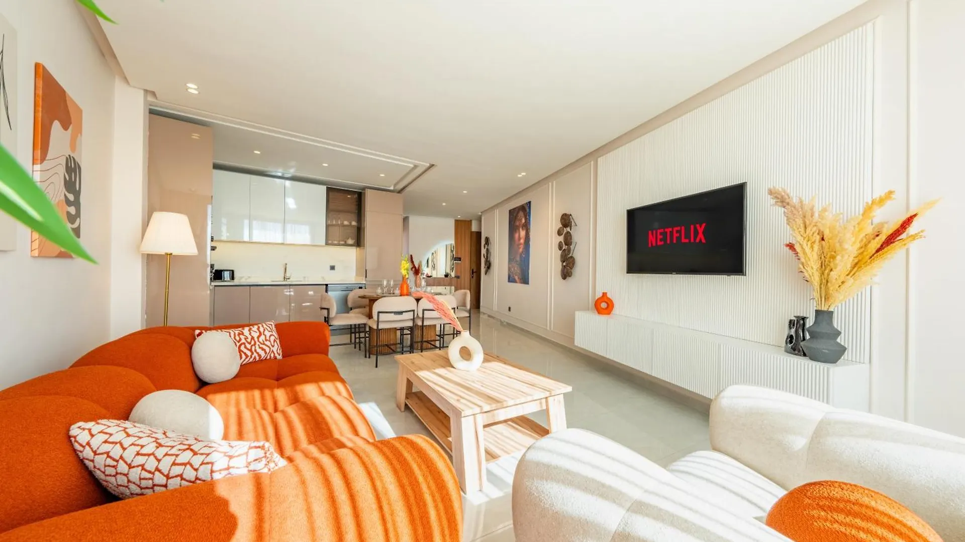 Luxe Urbain - 3 Chambres En Centre-Ville 마라케시